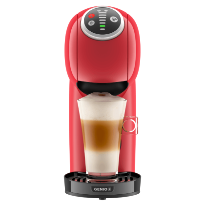 Front view Genio S Plus Red NESCAF&Eacute;&reg; Dolce Gusto&reg; Coffee Machine