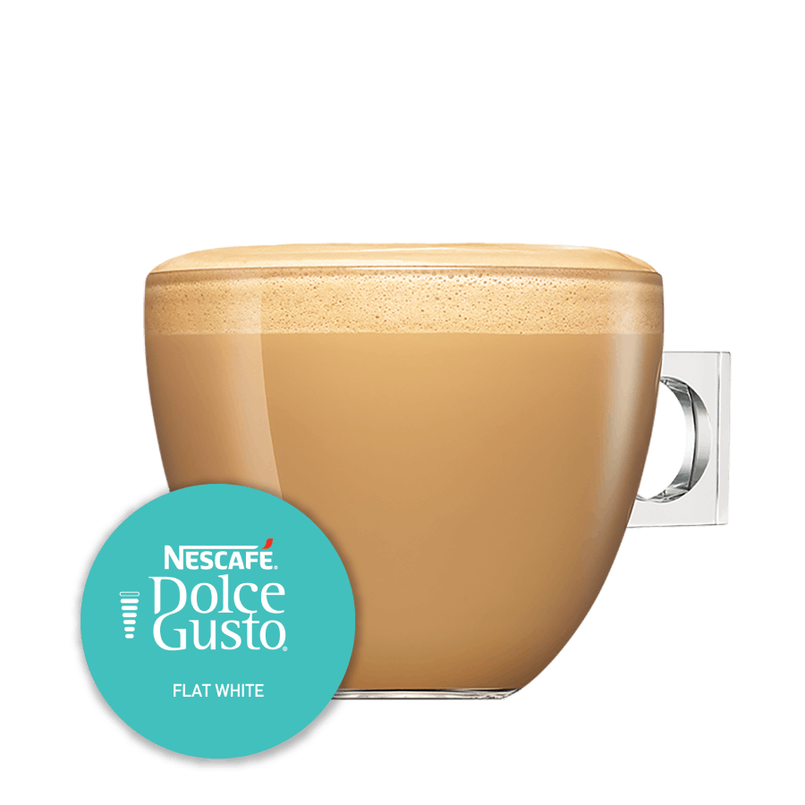 فلات وايت NESCAF&Eacute;&reg; Dolce Gusto&reg; كبسولات القهوة