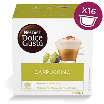 CAPPUCCINO WITH COOKIE SPRINKLES